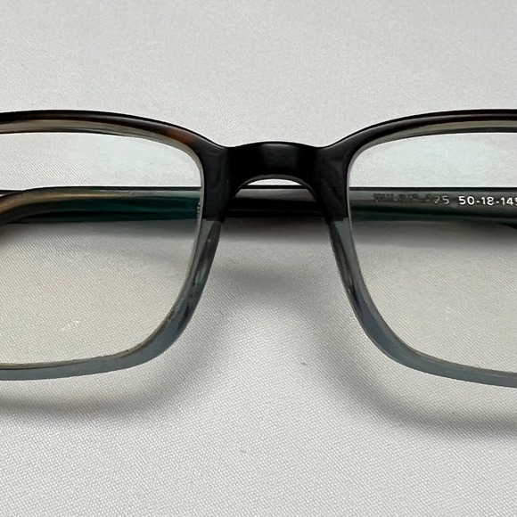 Warby Parker Men's Wilkie Eyeglass Frames Eastern Bluebird 50-18-145 Rectangular - Picture 4 of 6